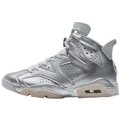 PSG x Jordan Air Jordan 6 Износостойкие Высокие Винтажные Баскетбольные Кроссовки