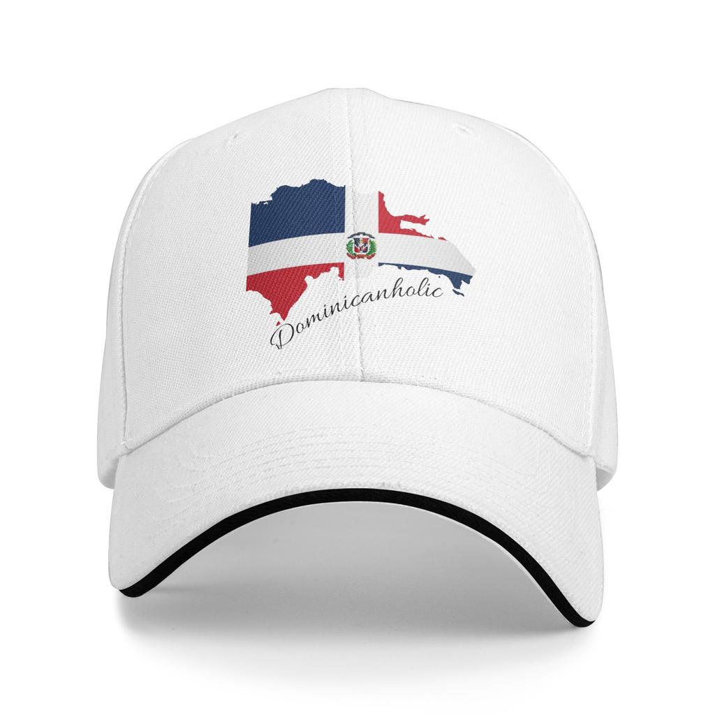 DR Dominican Republic Golf Hat Outfits Classic Snapback Hat For Unisex Women Golf Headewear Adjustable Fit