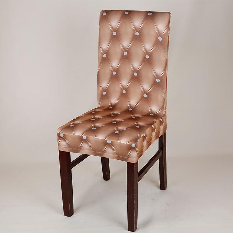 Универсальный противообрастающий чехол на бытовой стул в европейском стиле, пакет для стула для отеля, чехол на стул, цельный эластичный чехол на стул