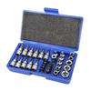 34PC Pressing Batch Sleeve Set, Imperial Sleeve Batch Set, Machine Repair and Auto Repair Professional Sleeve Tool Set
