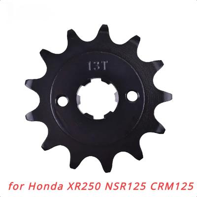 520 13T Передняя звезда Звездочки для Honda XR250 XR250R NSR125 CRM125 NSR125R F2 CRM