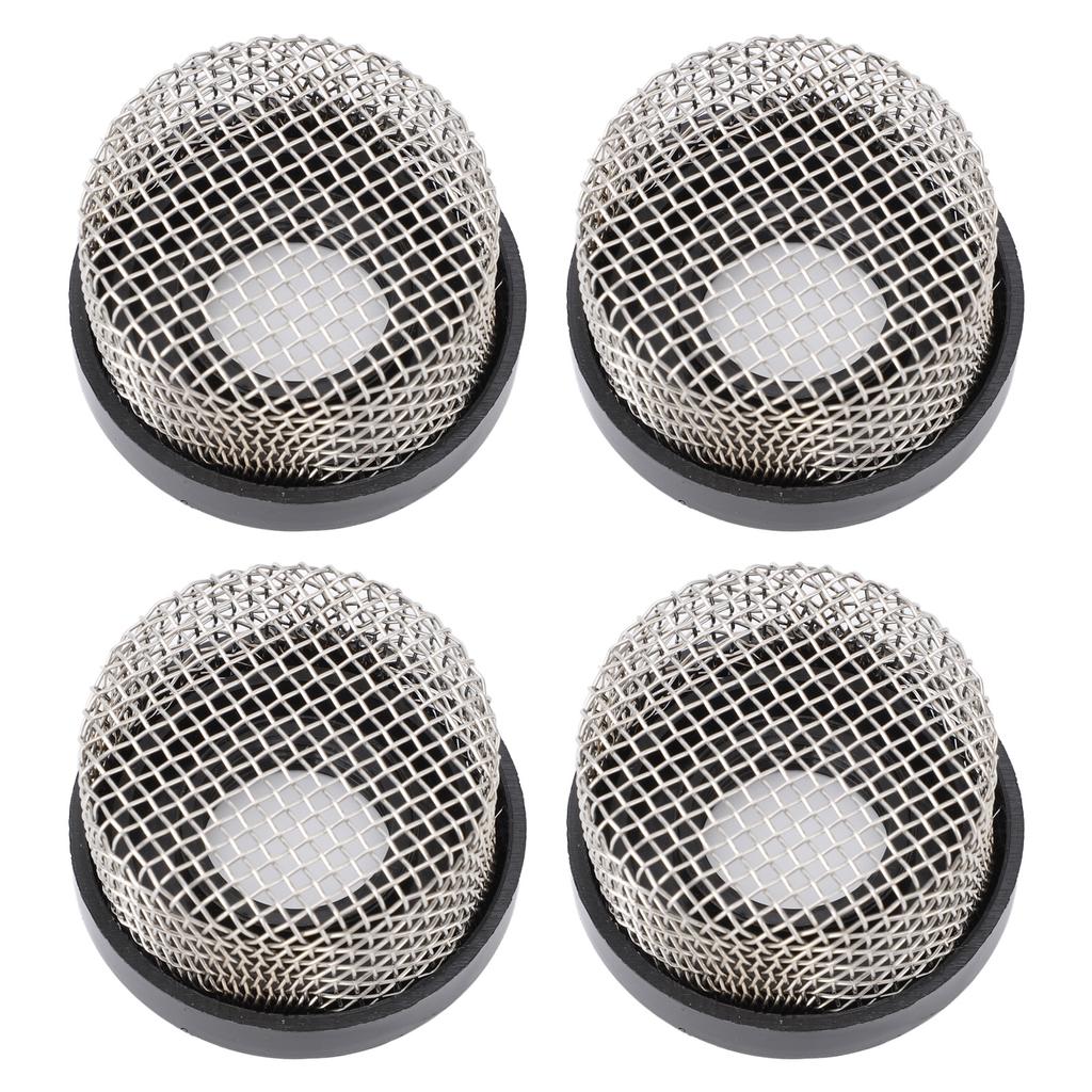 Stainless Steel Mesh Strainer 3/4in‑14 Female Thread Aerator Screen Strainer for Livewell Pump 4pcs