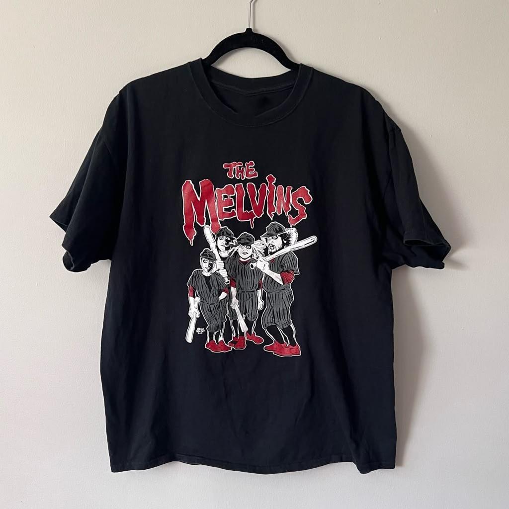 Редкий! Melvins Потрясающая футболка Унисекс Полный размер S-5XL SX545