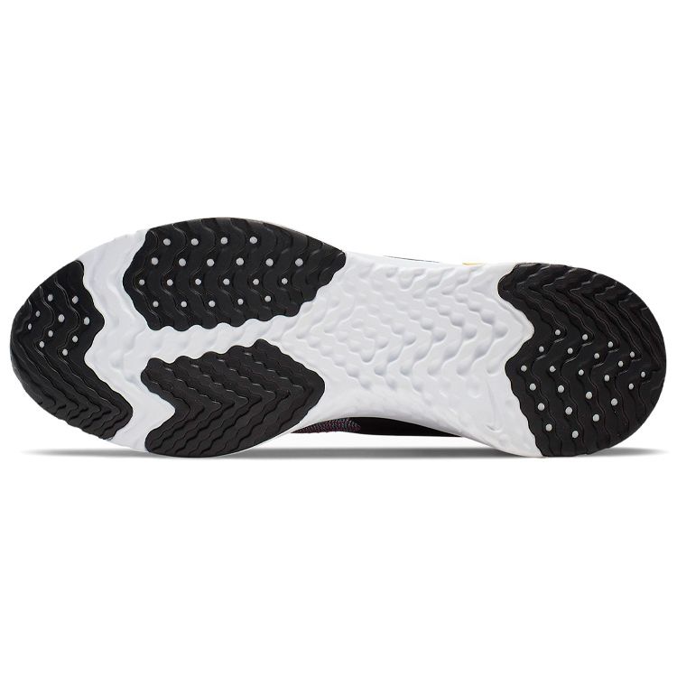 Nike Odyssey React Flyknit 2 Черные мульти-мужские кроссовки University-Red Hyper-Jade AH1015-005