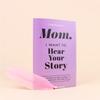 Dad/Mom I Want To Hear Your Story: Father's Day Leather Gift Wrap Hardcover Gold Gilded Page Edge, Guide Diary To Share His Love