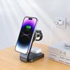 Tech-Protect Qi15W-A28 3In1 Magnetic Magsafe Wireless Charger Black