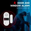 Tuya ZigBee Датчик открытия/закрытия двери/окна 130 дБ Звуковой контроль Alexa Детекторы двери Открытие/Закрытие Удаленный контроль через приложение Системы световой сигнализации