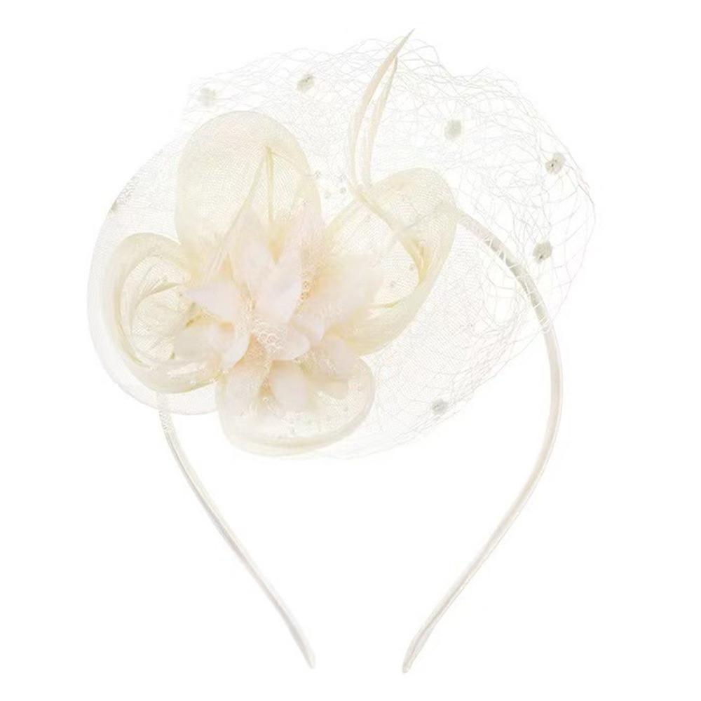 Свадебная повязка на голову в французском стиле, свадебная сетчатая фата, закрывающая лицо, фата невесты, повязка для волос, аксессуары для волос