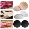 1 Pair Round Sponge Push Up Bra Pads for Women Latex Feel Invisible Insert Swimsuit