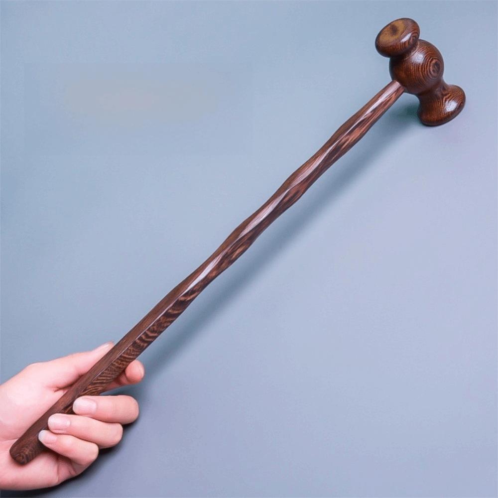 Облегчение мышц Массажный молоток для спины Акупрессурный ролик-молоток Деревянный массажный молоток Шея