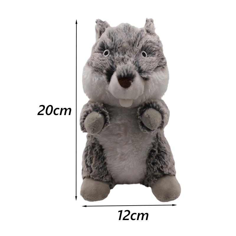 Plush Non Toxic Dog Chew Toys Clean Teeth Pet Toy for Small Medium Dogs Squeak Honey Badger Pug Puppy mascotas Accessories Stuff