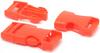 Klamry plastikowe 10 sztuk 20mm czerwone