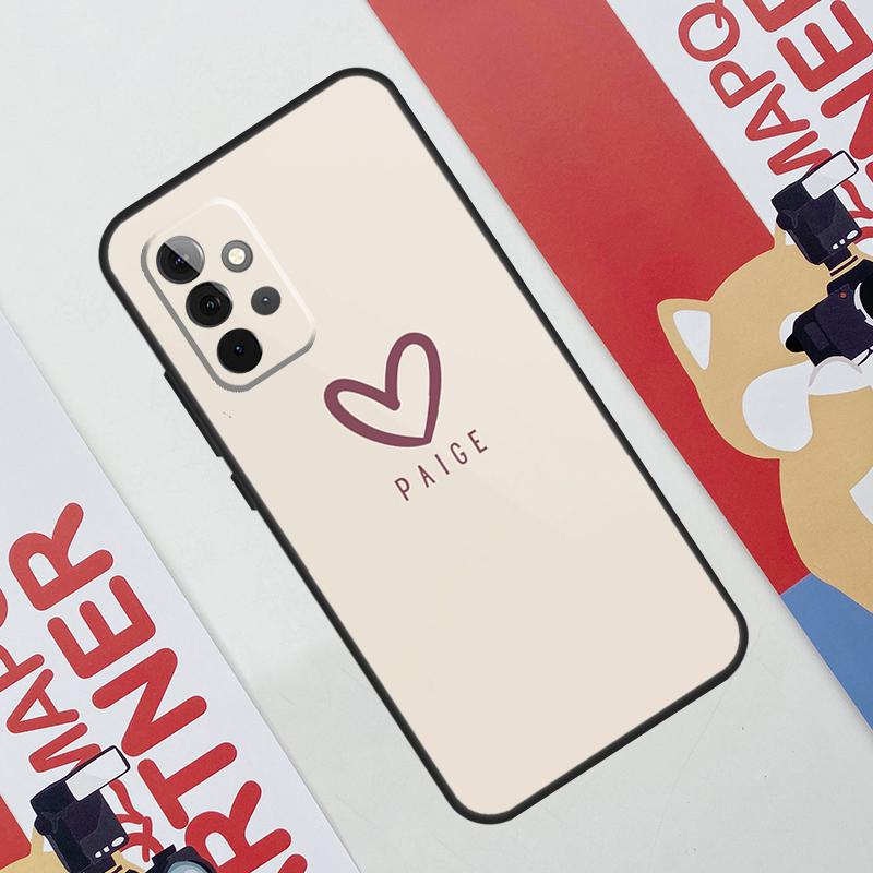 Персонализированный пастельный чехол для Samsung Galaxy A34 A24 A54 A14 A52 A42 A32 A22 A12 A51 A71 A53 A33 A23 A13