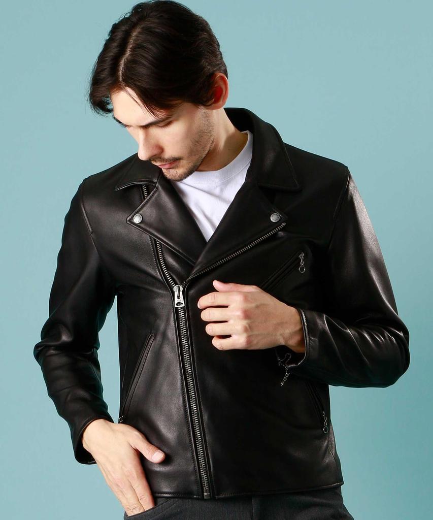 Jacket Limited Sheep Double Riders SHEEP DOUBLE RIDERS M 010 Black [Avirex] WEB&DEPOT Men's 783-4950024