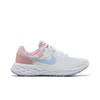 Womens Revolution 6 Next Nature 'White Pink Glaze Hydrogen' (women's Sizes) White / Pink Glaze / Polar / Hydrogen Blue Running Shoes
