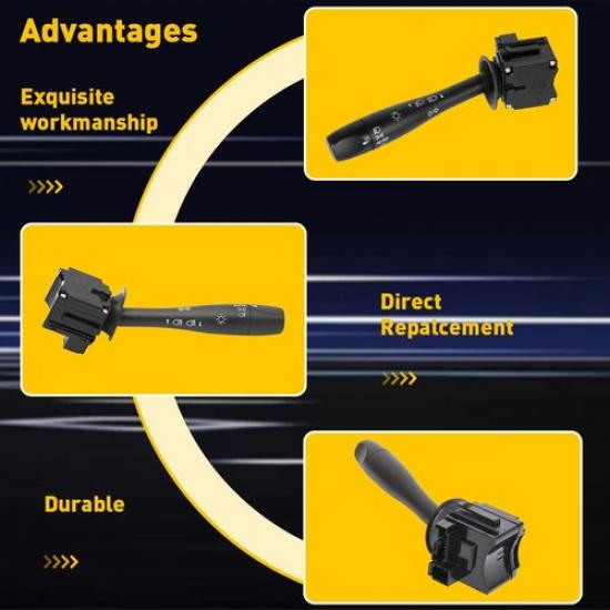 Turn Signal Headlight Dimmer Switch Lever Arm For Cobalt HHR Equinox G5 Solstice