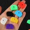 Multicolor Organizer Tags Label Topper Key Holder Key Identifier Key Cap Covers Keyring Rings