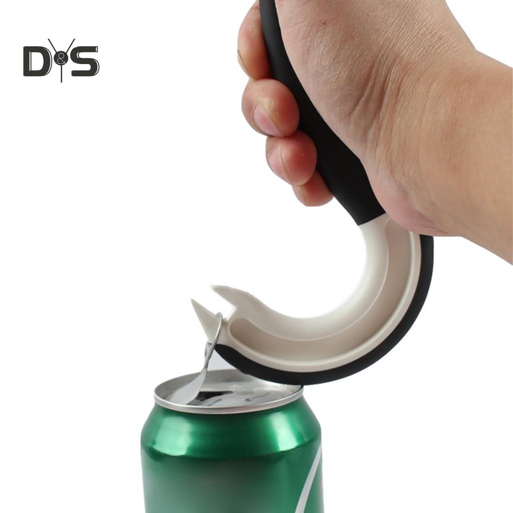 Кольцевой крючок, открывалка для банок, нескользящий ручной кухонный инструмент для открывания крышки бара