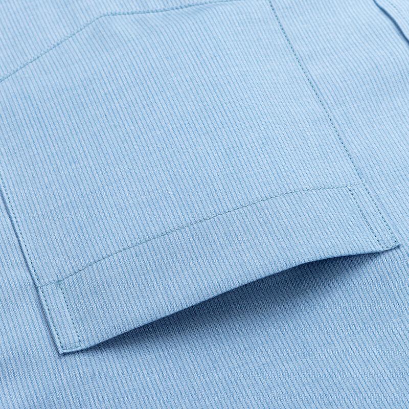 Мужская полосатая рубашка FIRS в стиле business casual с длинным рукавом