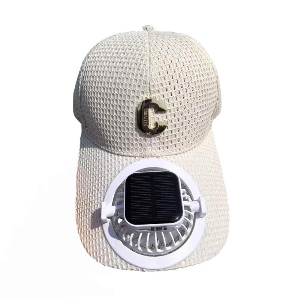 Quick Dry Solar Fan Hat USB Charging Sun Protection Caps New Baseball Cap  Summer