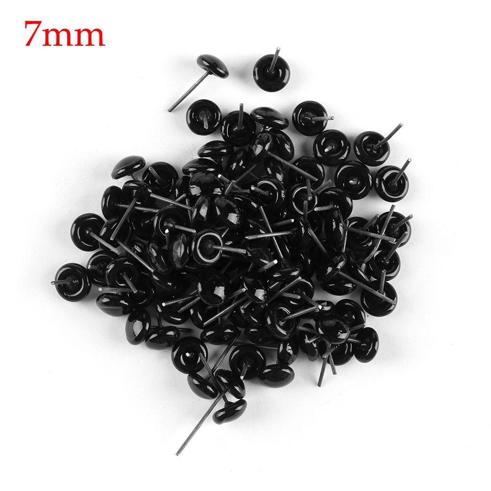 100 шт./компл. аксессуары для куклы сплюснутые принадлежности DIY ремесла стеклянные глаза плюшевая игрушка безопасный глаз