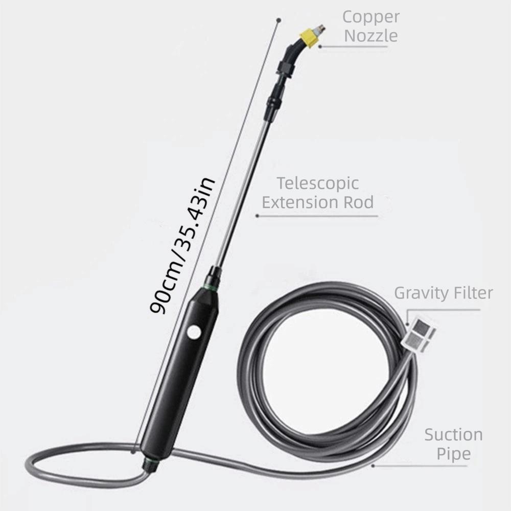 Adjustable Nozzle Electric Sprayer Wand Rechargeable Telescopic Sprayer Wand Weed Control