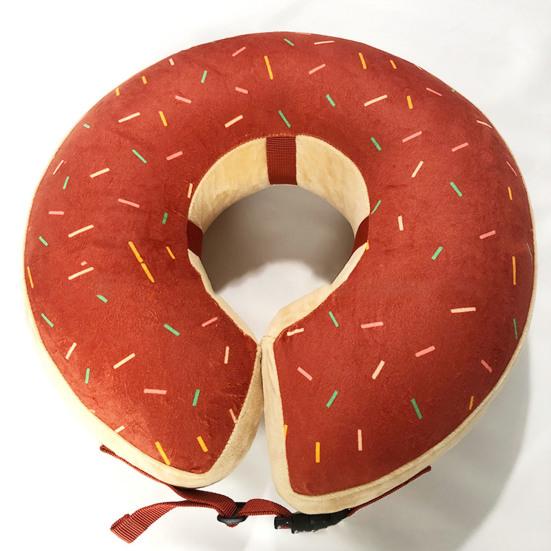 Надувной ошейник для домашних животных, регулируемый ошейник для собак после операции, восстановление, ошейник-пончик, против укусов, против вылизывания, мягкий конус для домашних животных, для швов, ран, сыпи