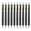 Zebra Sarasa Nano Gel Ballpoint Sepia Pen, 0.3mm, Black, 10-Piece Set, B-JJH72-VSB