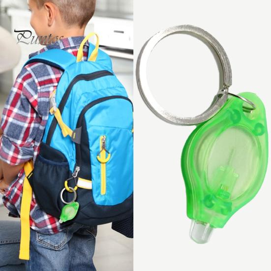 2 шт. мини-светодиодные фонарики с кольцом для ключей, компактные портативные портативные аккумуляторные лампы для кемпинга, яркие крошечные аварийные лампы