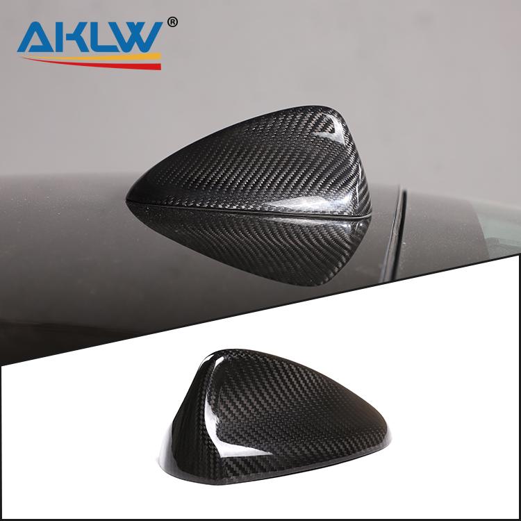 Dry Carbon Fiber Shark Fin Antenna Cover Factory Direct Sale Price for Alfa Romeo Giulia
