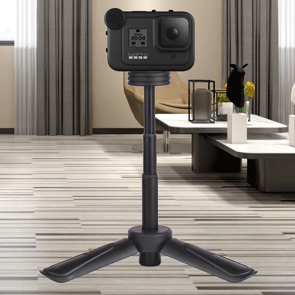 Штатив-штатив для селфи, выдвижная подставка для мобильного телефона, портативный штатив для iPhone, Android, GoPro Hero 12, 11, 10, 9, Insta360 X3, DJI Osmo 4