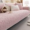 Living Home Нескользящие подушки для дивана Чехлы для дивана Зимние чехлы из вельвета Shu Толстые пушистые коврики для дивана