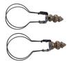 2pcs Lamp Bulb Clip Adapter Modern Stylish Metal Lampshade Holder Adapter Clip On Lampshade Adapter for Living Room Bedroom
