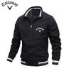Вышитая мужская куртка Callaway на молнии, сезонная, высококачественная, деловая, спортивная куртка для отдыха на открытом воздухе, куртка Assault