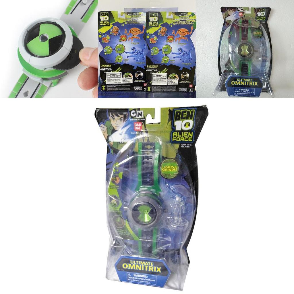 Ben10 Проекционные часы Омнитрикс Высококачественная детская игрушка с регулируемым ремешком и функцией вращения