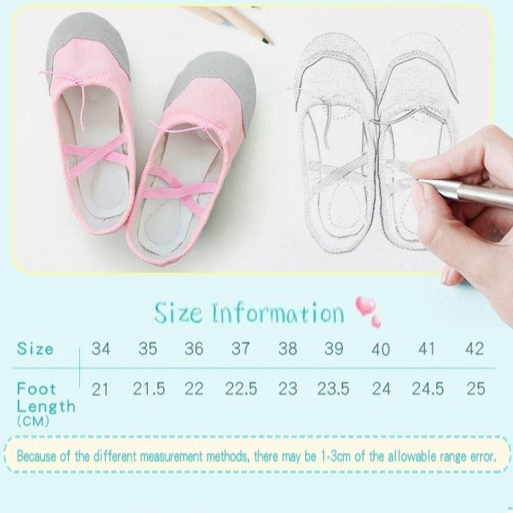 5 colors Ballet Dance Shoes Soft Sole Adult Dance Slippers Ballerina Shoes  for Women
