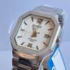 Б/у Новый и неиспользованный CASIO Casio часы MTP B195D Серебристый #802