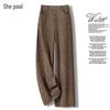 Women's High-Waisted Wide-Leg Commuter Trousers