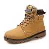Men's Boots Autumn Winter Warm Snow Boots Men Casual Shoes High Quality Plush Outdoor Work Sneakers Leather Ankle Boots for Male