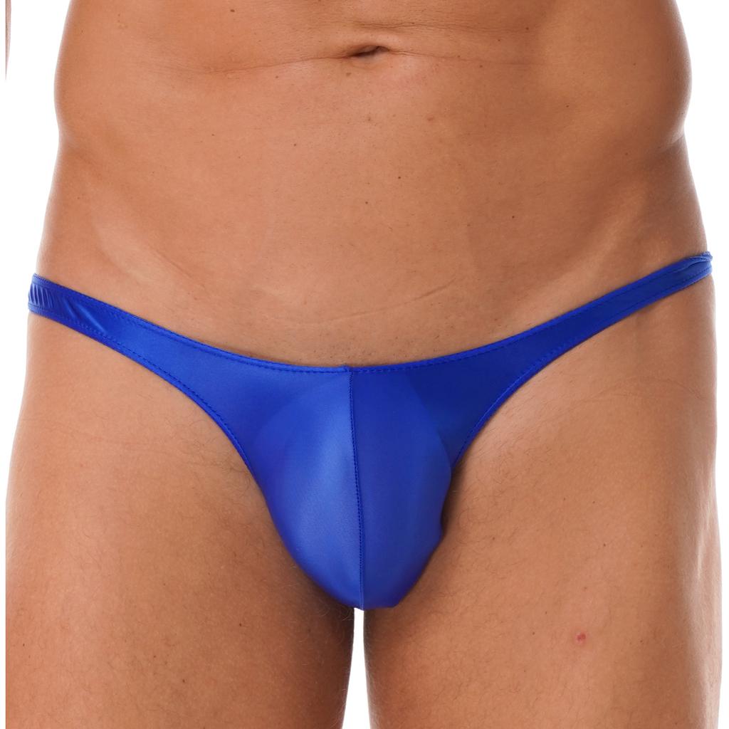 Мужское нижнее белье с низкой посадкой, бесшовные стринги, глянцевые сексуальные трусы с бандажами