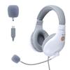 A566H Computer Wired Headphone Student Lightweight Noise Cancelling Headset with Microphone for Online Study Education Test-Layfoo