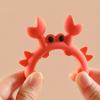 Utensil Rest Crab Shaped Silicone Utensil Rest Countertop Ladle Holder Anti-Overflow Stove Top Spatula Holder Kitchen Gadget