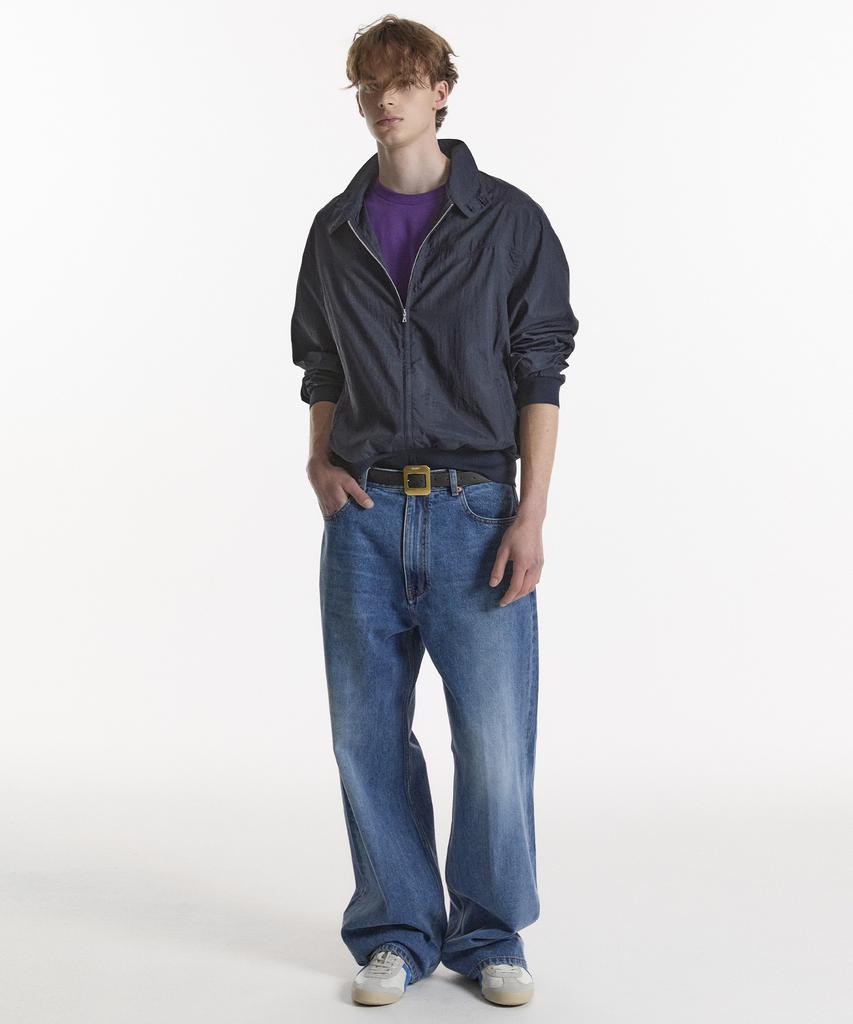 Nohant Light Stand-Collar Blouson Navy