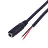 DC5V Power Barrels Connectors Cables 3.5mm x 1.35mm Female Plug for Lamp and Speakers