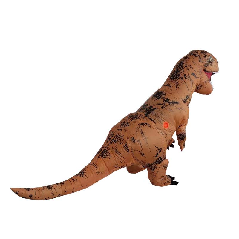 Tyrannosaurus Rex Dinosaur Inflatable Costume Halloween Muscle Tyrannosaurus Rex Inflatable Costume Dinosaur Costume Party Props Funny