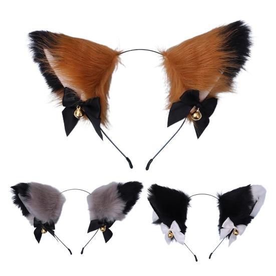 Милые аксессуары для волос, модные повязки на голову с кошачьими ушками для девочек, милая очаровательная заколка для волос для ночной вечеринки и клуба, повязка для волос