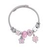 Lucky Four Leaf Clover Butterfly Beaded Bracelet For Women Stainless Steel Minimalist Fashion Jewelry