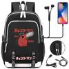 Anime Chainsaw Man Backpack for Teen Boy Girl Back To School Backpack Student Schoolbag Nami Usopp Men Leisure Usb Travel Bag