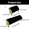 Elegant Bracelet Jewelry Display Stand Delicate Long Plush Jewelry Display for Watches and Bangles with Metal Support