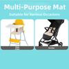 Nonslip Design Strollers Liner Water-Absorbent Seat Pad Baby Stroller Seat Cushion  Toddler